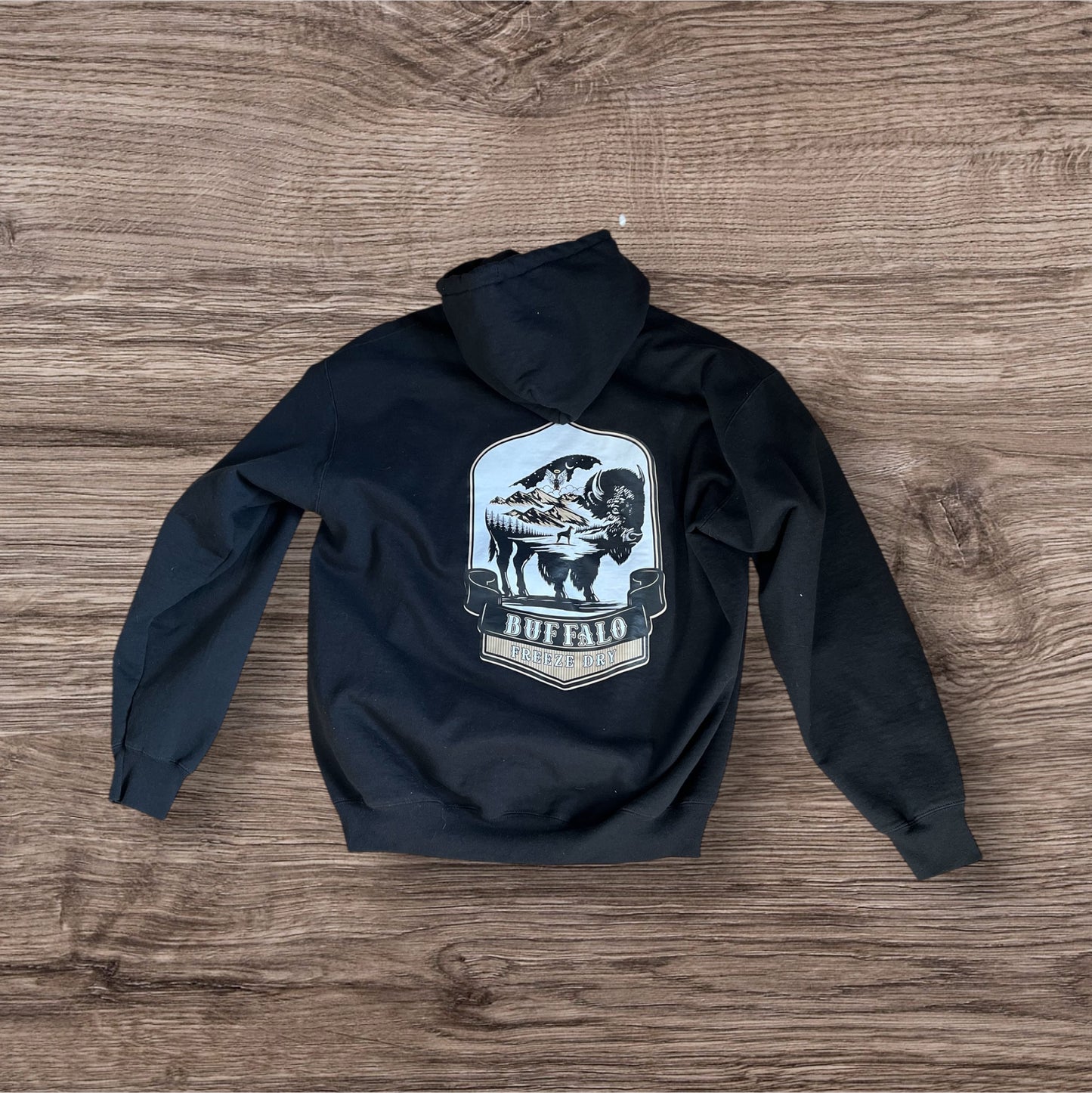 Buffalo Freeze Dry Sheild Logo Hoodie - Buffalo Freeze Dry
