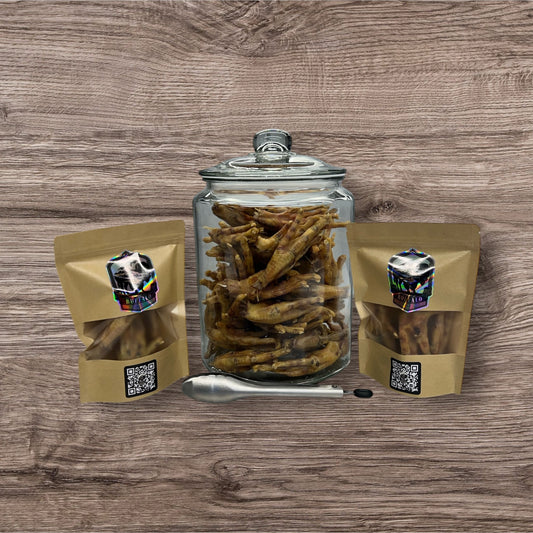 8  Dehydrated Chicken Feet