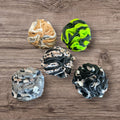 Buffalo Freeze Dry large snuffle ball for dogs, featuring colorful fabric and hidden treat compartments for interactive play.