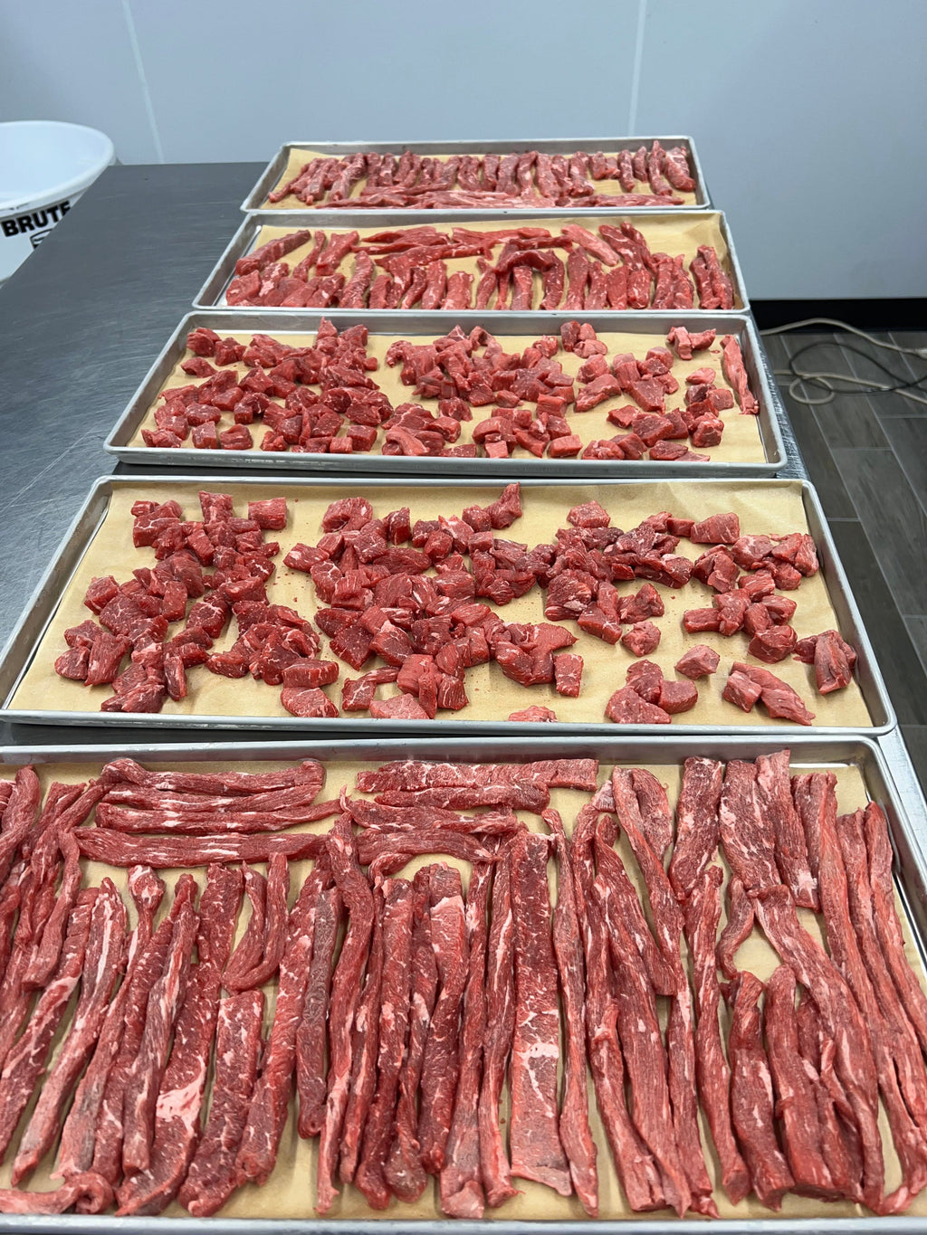 Freeze-dried beef treats in a 3.5 oz package by Buffalo Freeze Dry, showcasing premium beef for pets.