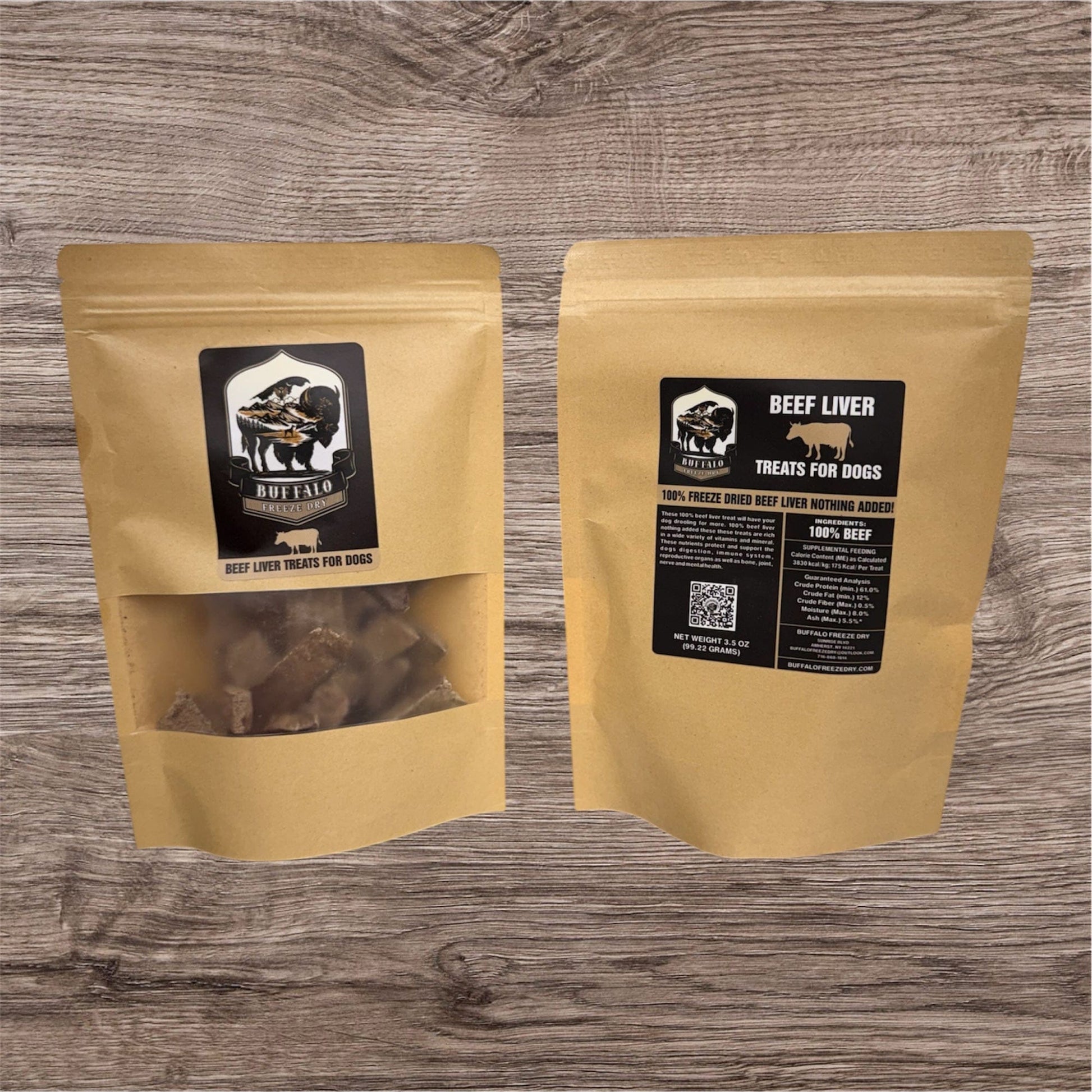Buffalo Freeze Dry Freeze Dried Beef Treats A Large Beef Bundle