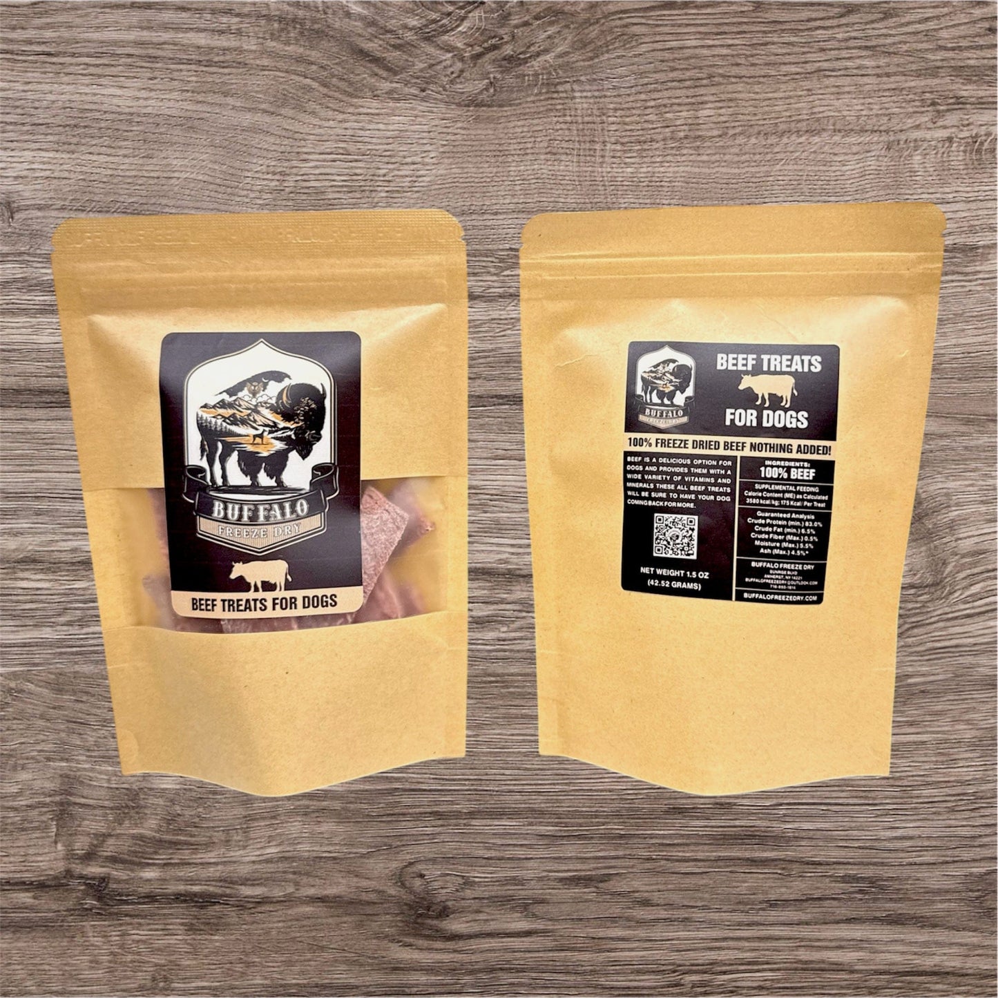 Buffalo Freeze Dry Freeze Dried Beef Treats A Small Beef Bundle