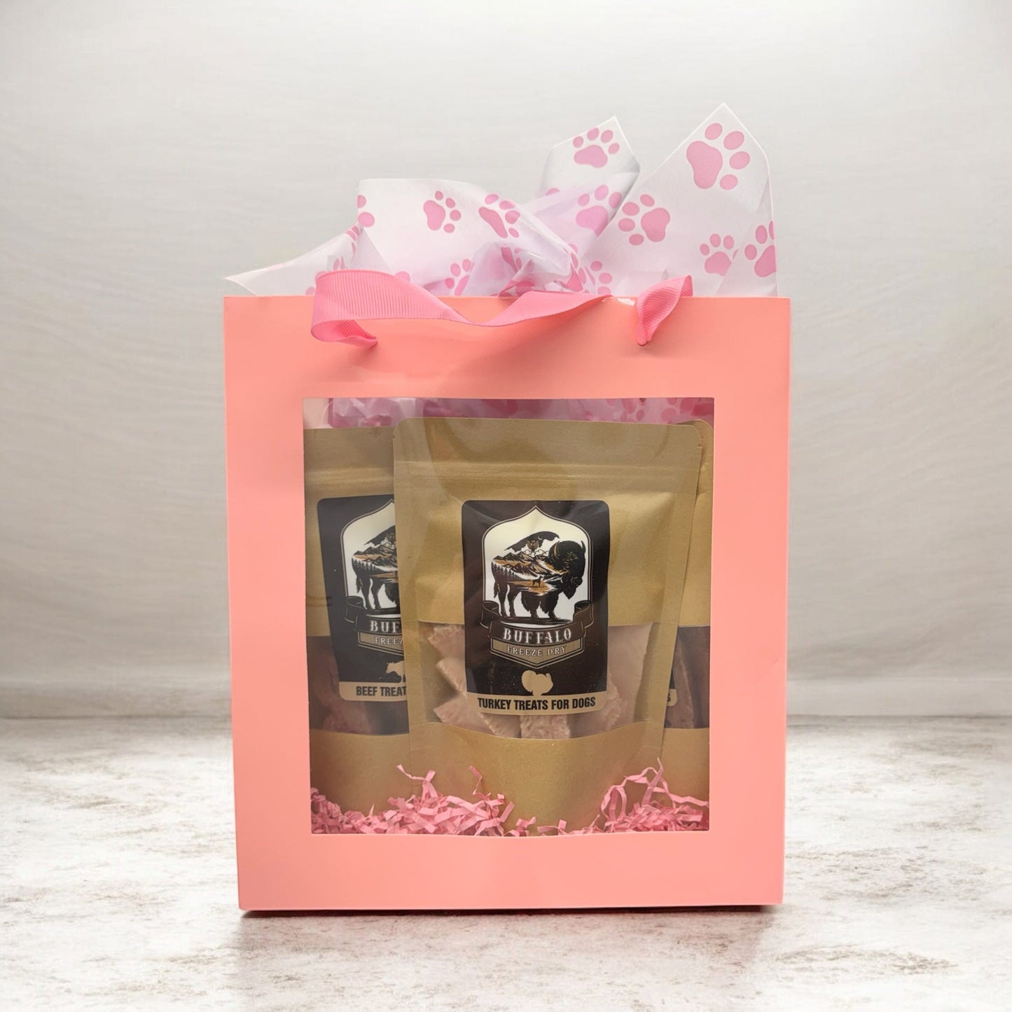 Buffalo Freeze Dry Freeze Dried Dog Treats Valentines Day  Bundle (Local Delivery Only)