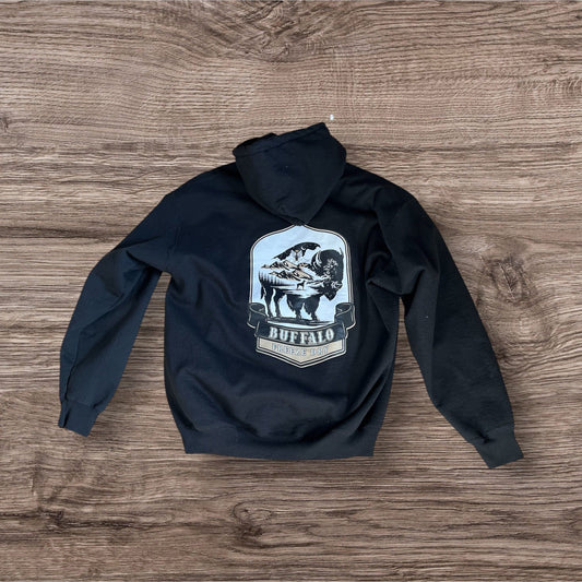 Buffalo Freeze Dry Hoodie Buffalo Freeze Dry Sheild Logo Hoodie